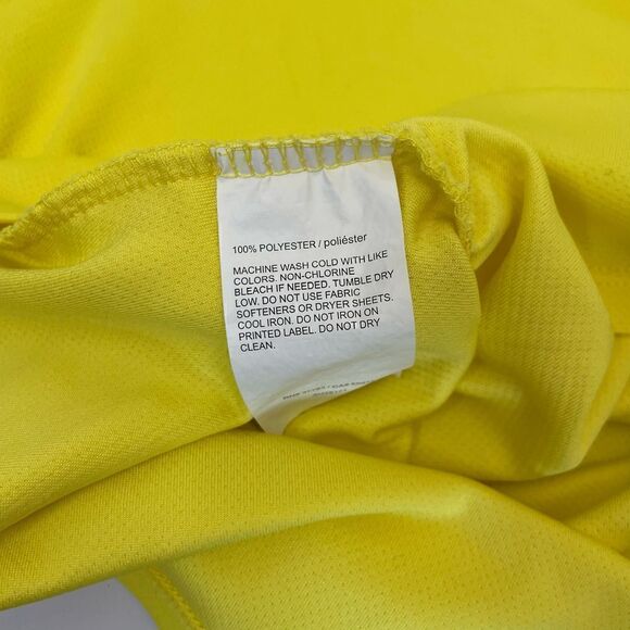 Airflux| Medium| Yellow| PGA Tour| Golf Tee| Moisture Wicking| Super Stretchy - Picture 4 of 15